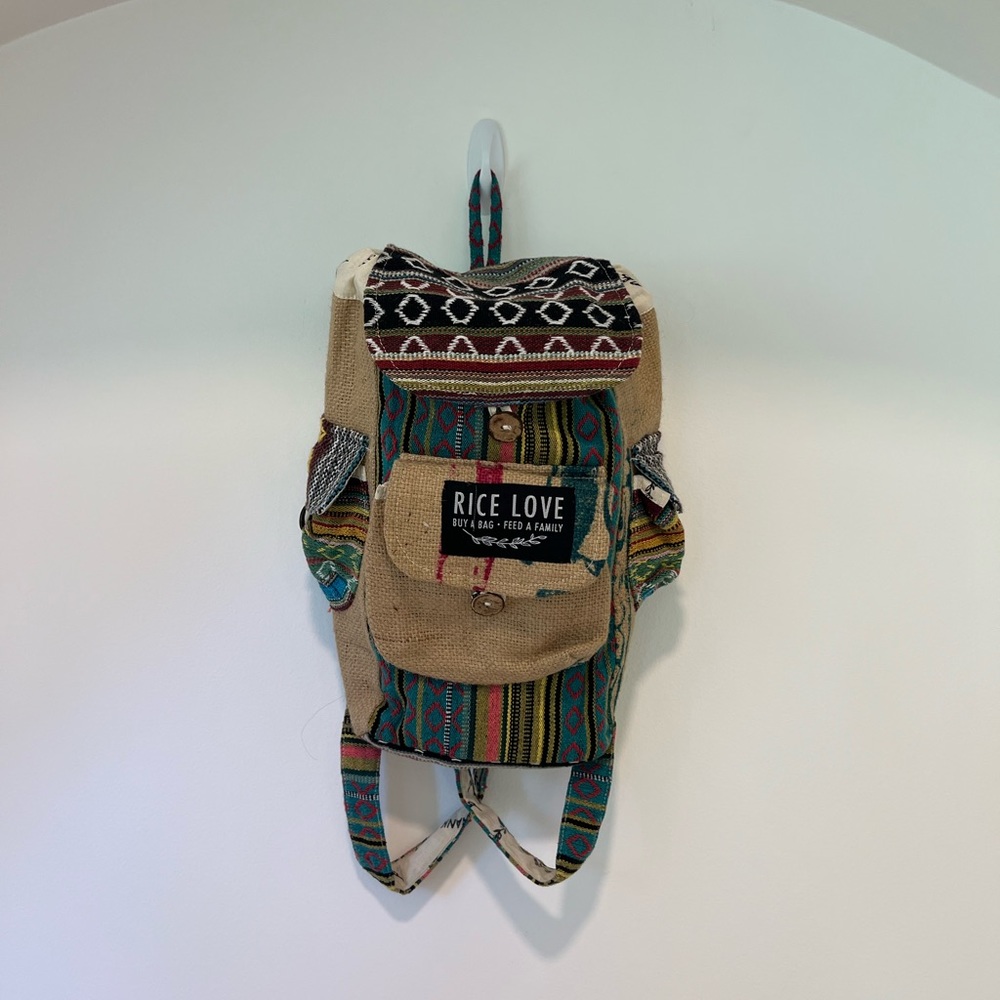 Rice Love Large Backpack